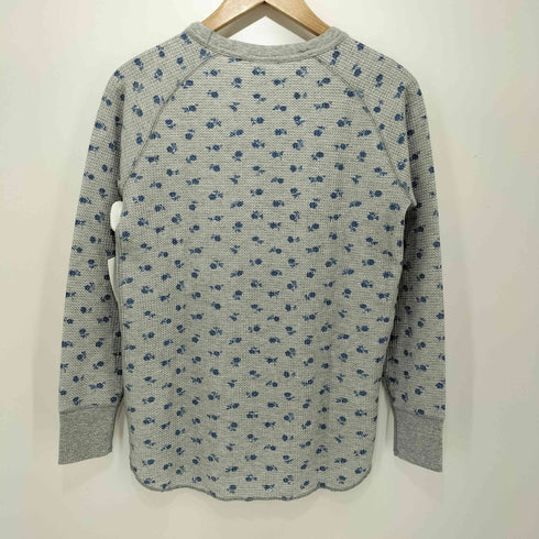 ジェーイーモーガン JEMORGAN 花柄 ワッフル サーマル L/S Tシャツ レディース ONE SIZE