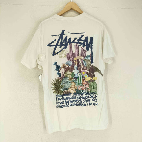 ステューシー Stussy サイケデリック グラフィックプリントTシャツ メンズ JPN:M