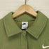 ナイキ NIKE クロップド スウェットポロ レディース JPN:L
