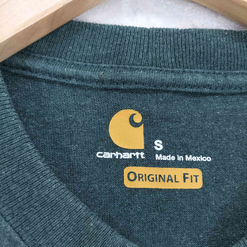 カーハート Carhartt ORIGINAL FIT フロントプリントクルーネックTシャツ メンズ JPN:S