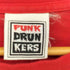 パンクドランカーズ PUNK DRUNKERS 北斗七星 PUSH THE BUTTON 両面プリント S/S Tシャツ メンズ