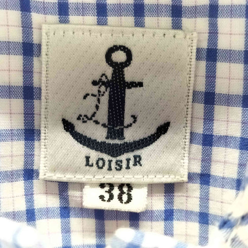 ロワズィール LOISIR チェック柄ノースリーブワンピース レディース JPN:38