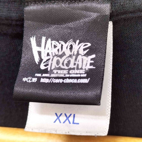 ハードコアチョコレート HARDCORE CHOCOLATE キャラクタープリント アニメ S/S Tシャツ メンズ XXL