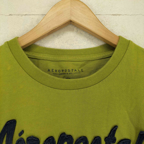 エアロポステール AEROPOSTALE ワッペン刺繍Tシャツ メンズ XL/TG