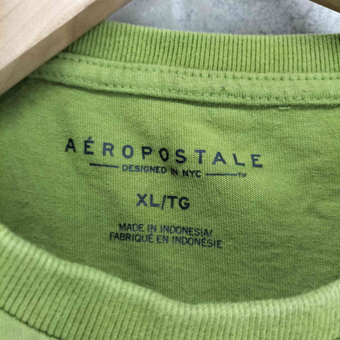 エアロポステール AEROPOSTALE ワッペン刺繍Tシャツ メンズ XL/TG
