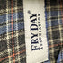 FRY DAY チェック柄ネルシャツ メンズ