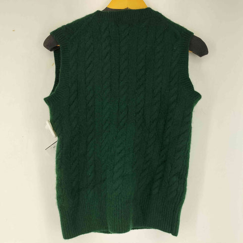 ポロバイラルフローレン Polo by RALPH LAUREN カシミヤ混 ケーブル Vネックニットベスト レディース JPN:S