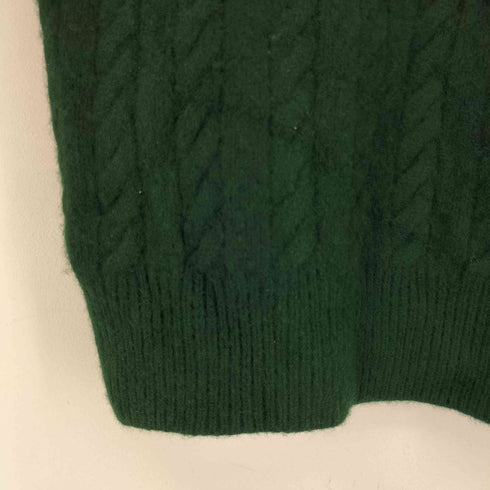 ポロバイラルフローレン Polo by RALPH LAUREN カシミヤ混 ケーブル Vネックニットベスト レディース JPN:S