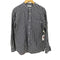 ジムフレックス GYMPHLEX ストライプバンドカラーシャツ メンズ import:M