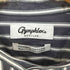 ジムフレックス GYMPHLEX ストライプバンドカラーシャツ メンズ import:M