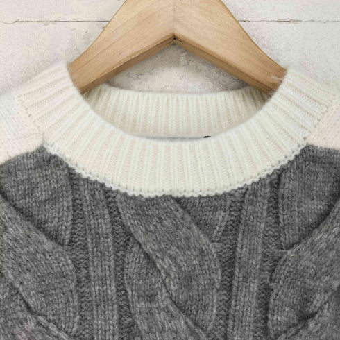 ザラ ZARA cable knit sweater vest レディース JPN:S