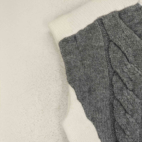 ザラ ZARA cable knit sweater vest レディース JPN:S
