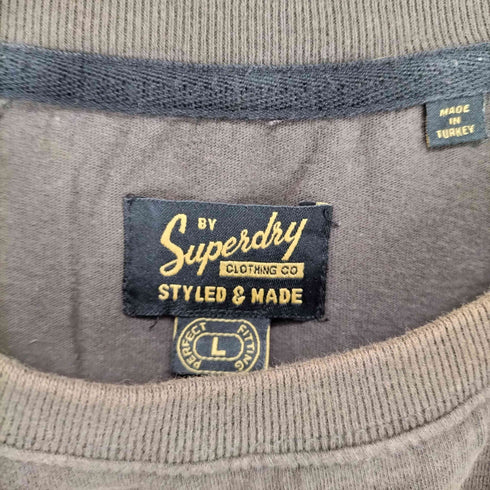 スーパードライ Superdry 極度乾燥(しなさい) REAL SUPER DRY 虎プリントTシャツ メンズ L
