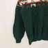 ノーティカ NAUTICA 90S OLD L/S クルーネック ウールニット ノルディック雪柄 メンズ L/G