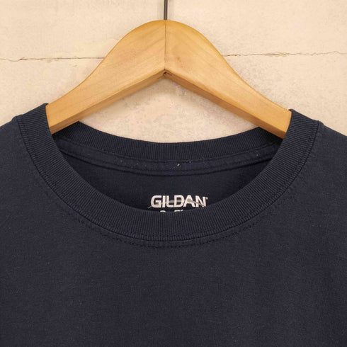 ギルダン GILDAN 企業ロゴ刺繍ポケットTシャツ メンズ L