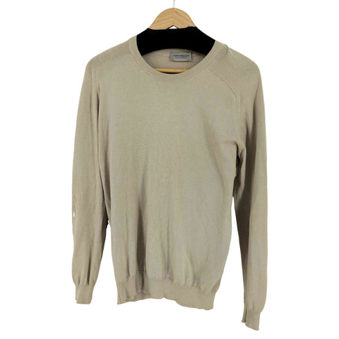 ジョンスメドレー JOHN SMEDLEY イギリス製 コットンクルーネックニット レディース L