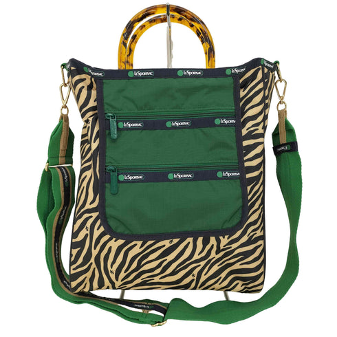レスポートサック LeSportsac Atelier トートバッグ ゼブラ柄 レディース
