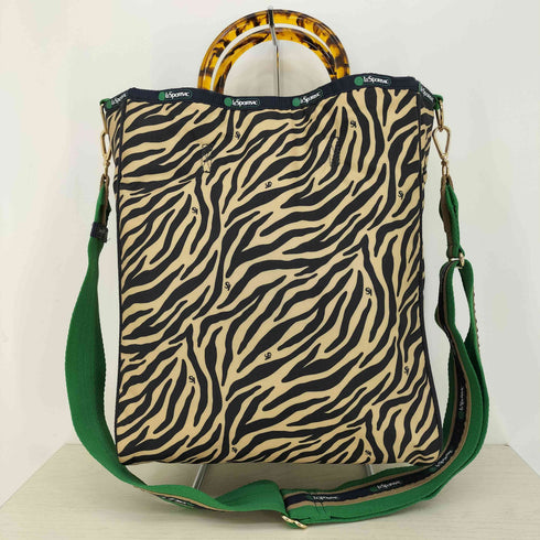レスポートサック LeSportsac Atelier トートバッグ ゼブラ柄 レディース