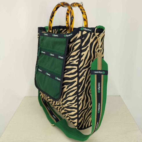 レスポートサック LeSportsac Atelier トートバッグ ゼブラ柄 レディース