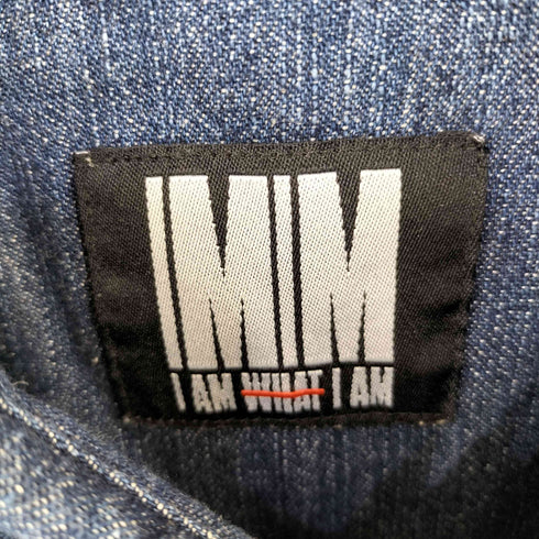 I AM WHAT I AM L/S デニムシャツ メンズ import:L