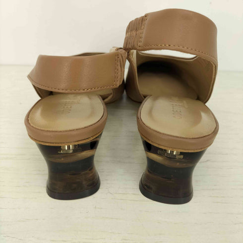 オデットエオディール Odette e Odile トランスルーセントヒールバックベルト パンプス レディース JPN:23