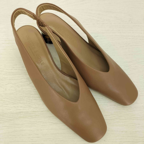 オデットエオディール Odette e Odile トランスルーセントヒールバックベルト パンプス レディース JPN:23