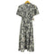 mily bilet 大人ガーリー。花柄フレア袖ワンピース レディース JPN:M