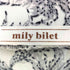 mily bilet 大人ガーリー。花柄フレア袖ワンピース レディース JPN:M