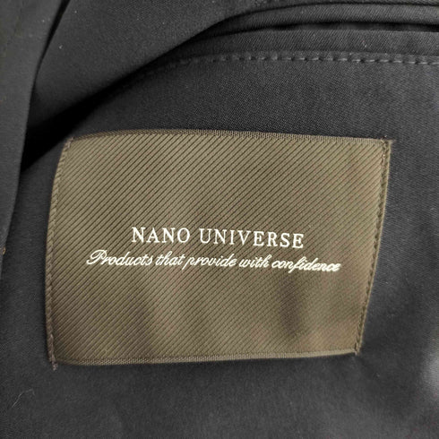 ナノユニバース NANO universe ダメリーノSOLOTEX シングルテーラードジャケット イージースラックス セットアップ メンズ JPN:L