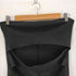 ザラ ZARA LONG DRESS WITH CUT OUT DETAIL BLACK レディース import:L