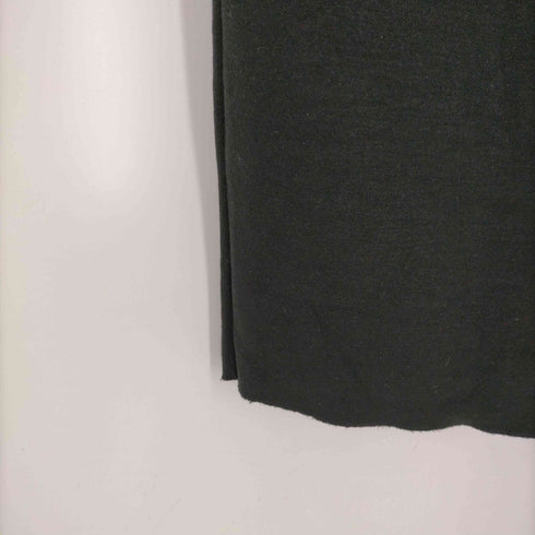 ザラ ZARA LONG DRESS WITH CUT OUT DETAIL BLACK レディース import:L