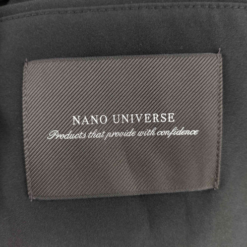 ナノユニバース NANO universe ダメリーノSOLOTEX シングルテーラードジャケット イージースラックス セットアップ メンズ JPN:L