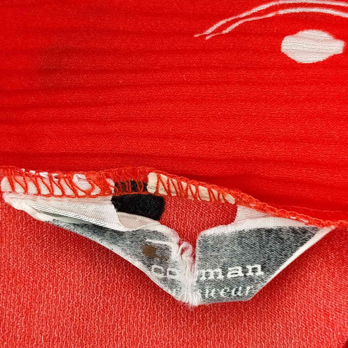 タイデザインドットシャツ レディース