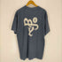 コンフォートカラーズ COMFORT COLORS HEAVYWEIGHT GARMENT DYE バックプリントクルーネックTシャツ 製品染め メンズ import:XL