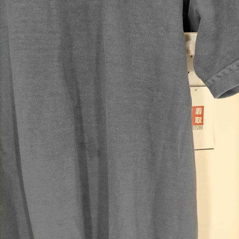 コンフォートカラーズ COMFORT COLORS HEAVYWEIGHT GARMENT DYE バックプリントクルーネックTシャツ 製品染め メンズ import:XL