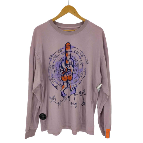ブラックウィドゥ BLACK WEIRDOS middle finger man l/s メンズ JPN:L