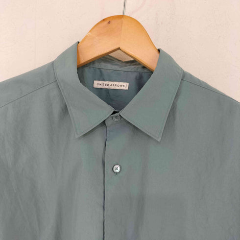 ユナイテッドアローズ UNITED ARROWS ポリエステル ポプリン シャツ メンズ JPN:M