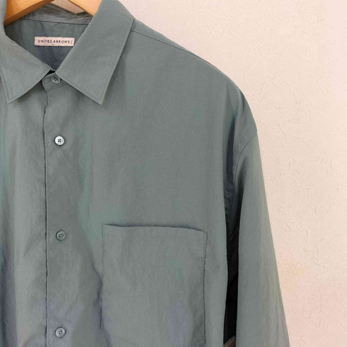 ユナイテッドアローズ UNITED ARROWS ポリエステル ポプリン シャツ メンズ JPN:M