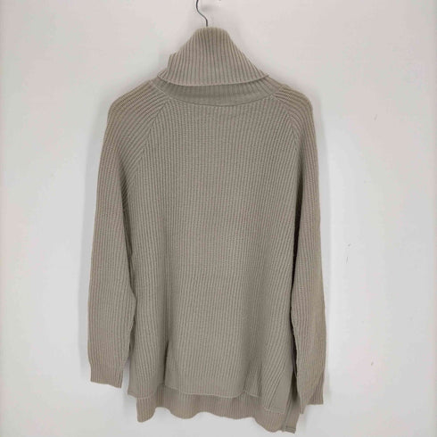 エドウィナホール Edwina Horl 畦編みサイドスリットタートルネックニット メンズ import:S