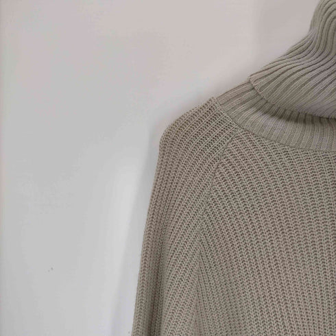 エドウィナホール Edwina Horl 畦編みサイドスリットタートルネックニット メンズ import:S