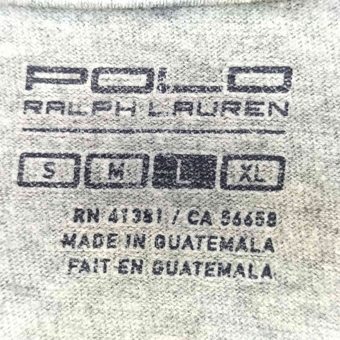 ポロラルフローレン POLO RALPH LAUREN PRL プリント Tシャツ メンズ import:L