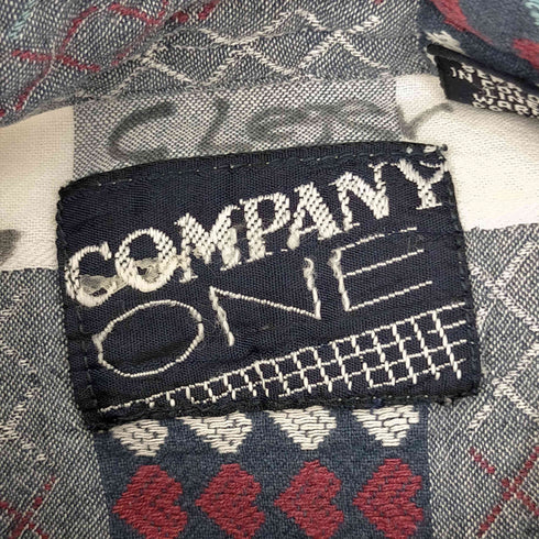 COMPANY ONE パッチワークシャツ レディース import:L