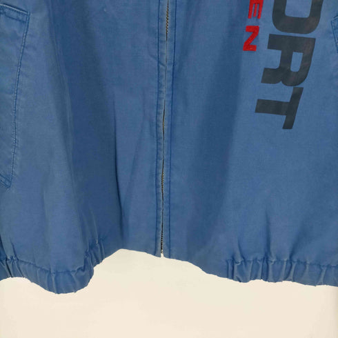 ポロスポーツラルフローレン POLO SPORT RALPH LAUREN 90s ロゴパッチ プリント切替スイングトップ メンズ import:L