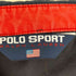 ポロスポーツラルフローレン POLO SPORT RALPH LAUREN 90s ロゴパッチ プリント切替スイングトップ メンズ import:L