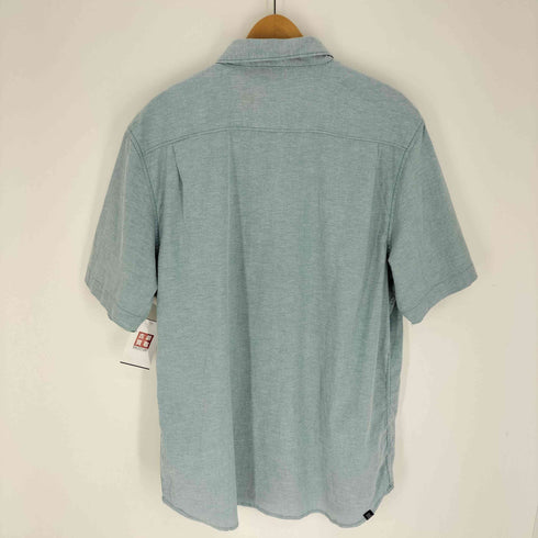 バンズ VANS ロゴ タブ レギュラーカラー S/S シャツ メンズ import:XL
