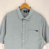 バンズ VANS ロゴ タブ レギュラーカラー S/S シャツ メンズ import:XL