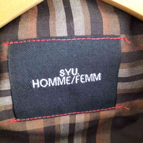 シュウオムフェム SYU. HOMME/FEMM NU SUPER ARM SHIRTS TYPE SLIM メンズ JPN:1