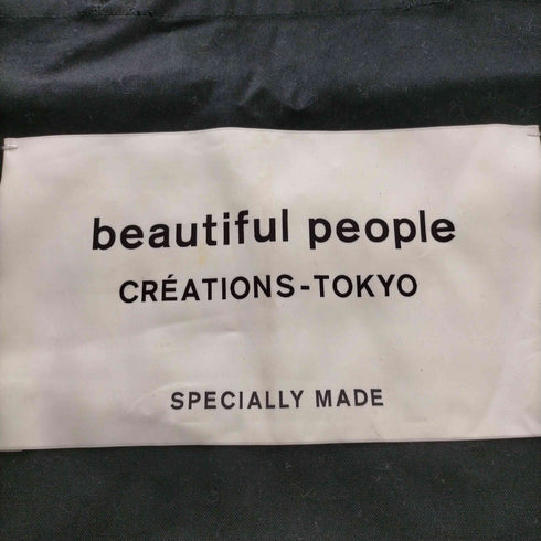ビューティフルピープル beautiful people ボックスロゴキャンバストートバッグ レディース