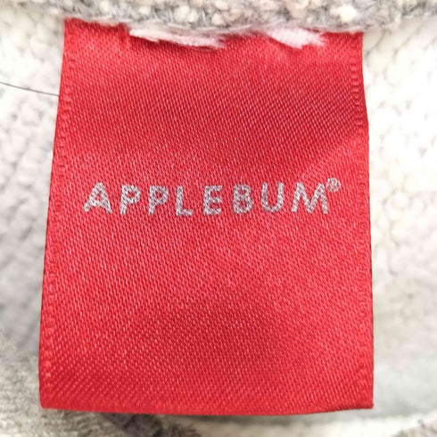 アップルバム APPLEBUM フロントロゴ 裏起毛 スウェットパーカー メンズ JPN:L