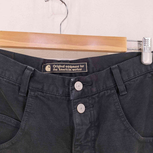 カーハート Carhartt ワイドハーフパンツ メンズ 実寸 W39 幅31 総丈53